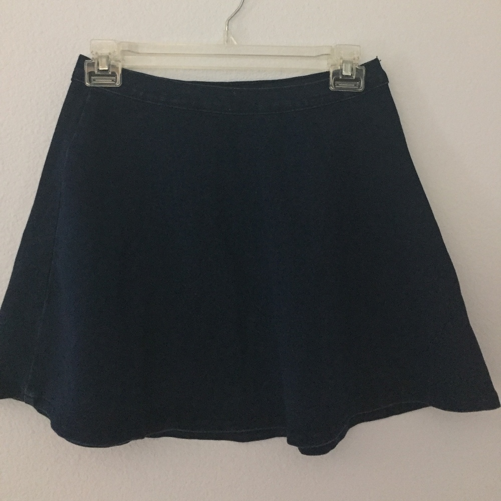 FOREVER 21 denim skater skirt
